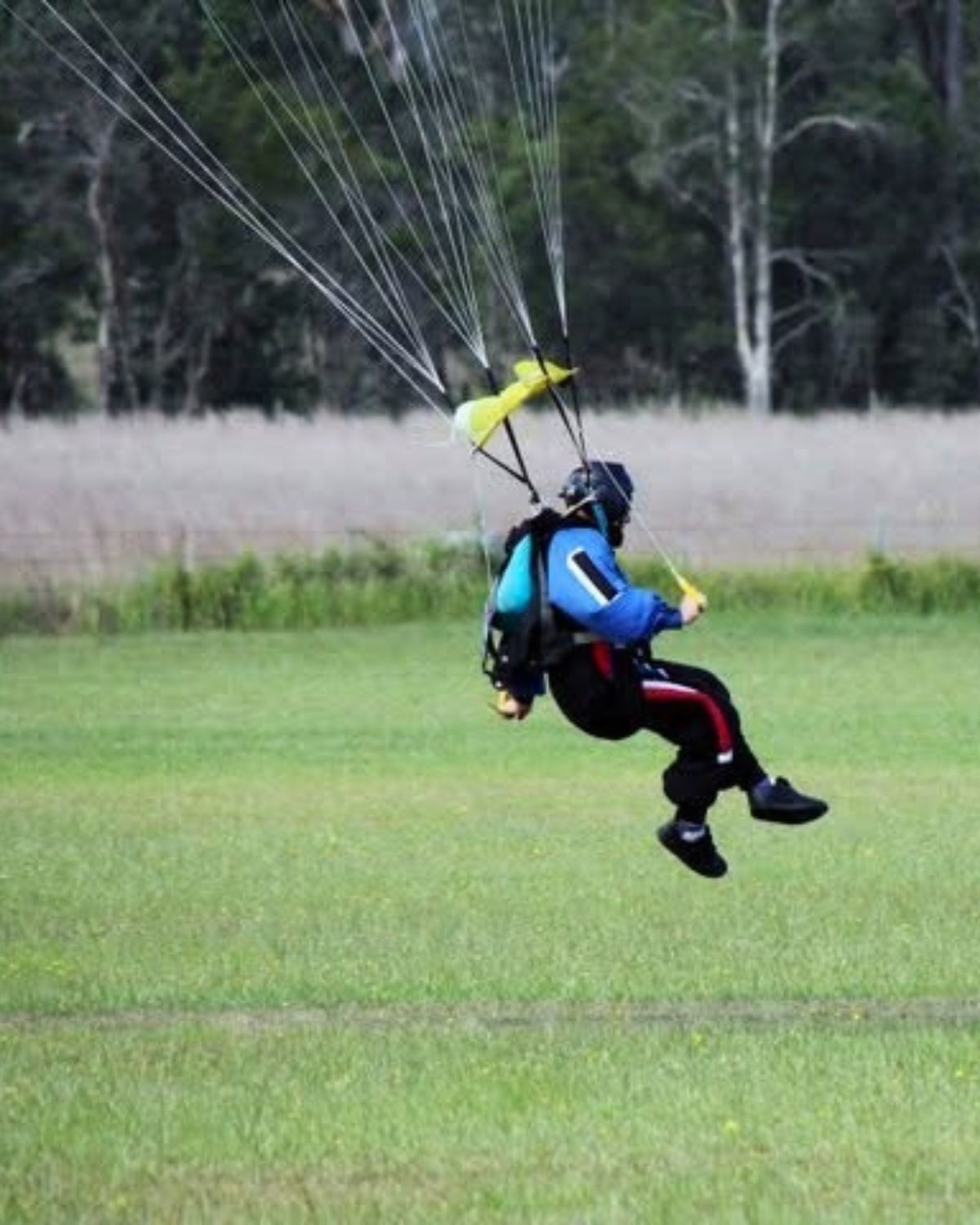Skydiving photograph from John’s collection