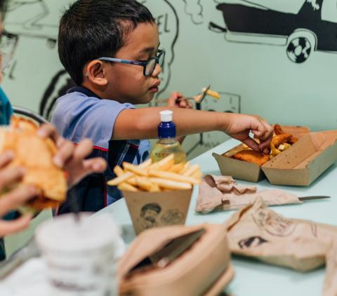 Harrys Schnitzel Joint kids - Jesmond Central