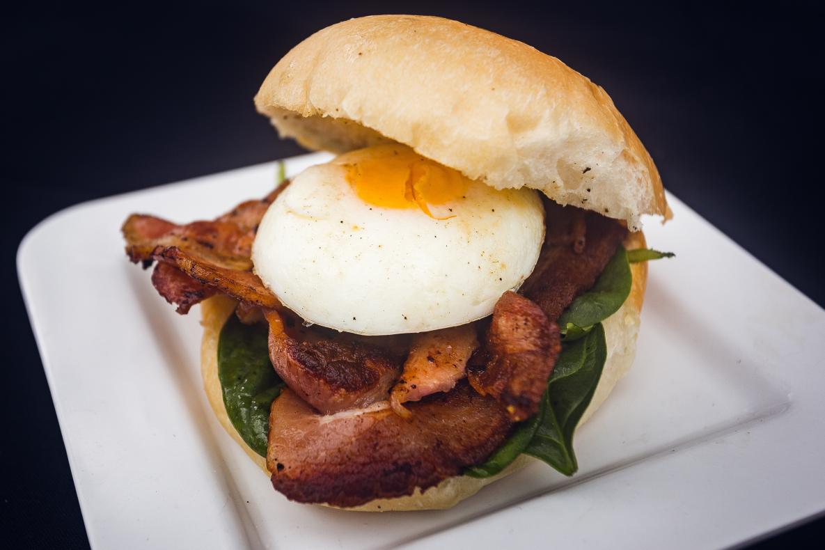 Cafe Cino - Bacon & Egg Roll