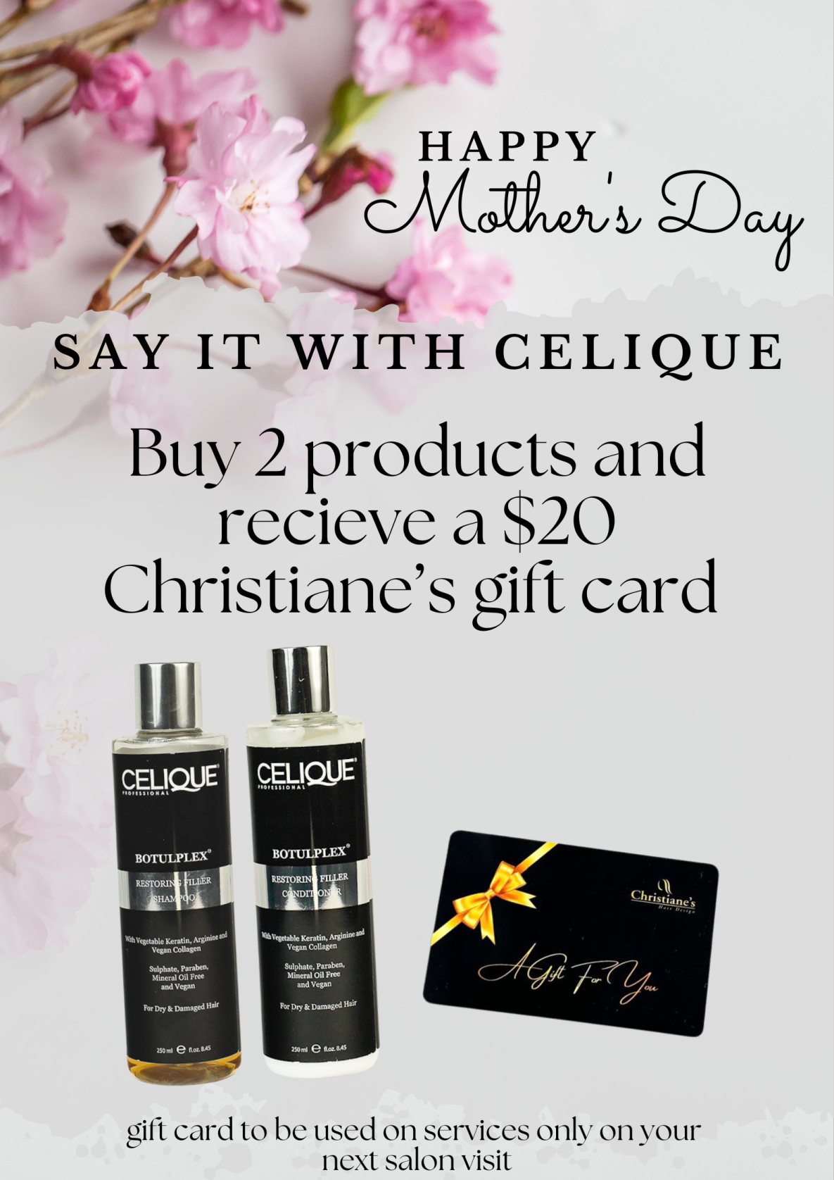 Christiane's Hair Design Promotion